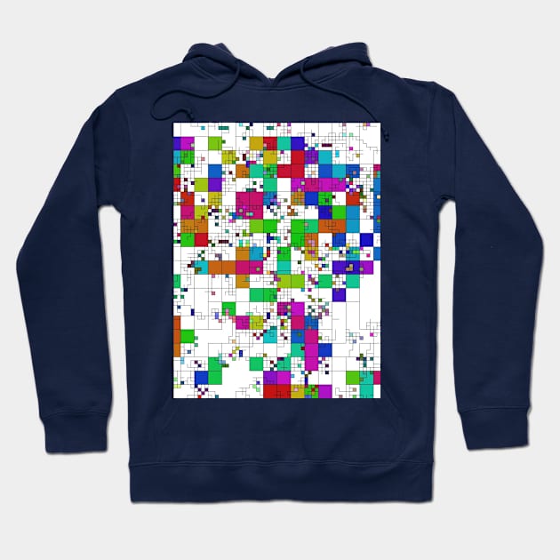 Planting Squares Hoodie by JWCoenMathArt